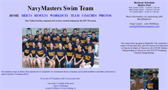 Desktop Screenshot of navymasters.com